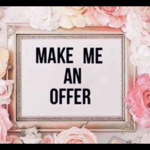 Always open to offers